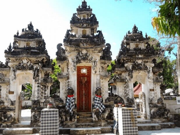 Pura Ped Temple in Nusa Penida - One of the island's most important temples β a spiritual and cultural landmark on the north coast.